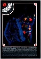 PRINT AD 1968 Supershirt Robert Green Ruffles Blacklight Risque Clotheshorse