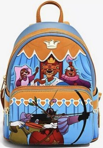 loungefly robin hood mini backpack
