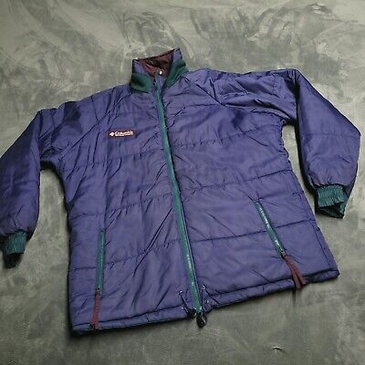 Vtg 90s Columbia Reversible Jacket Winter Coat Size L Vtg 90s Columbia Reversible Jacket Winter Coat Size L