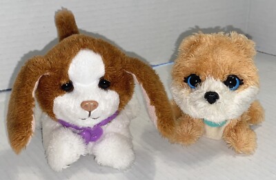 FurReal Friends Plush Puppies Sounds Stuffed Animals Battery Tested Working