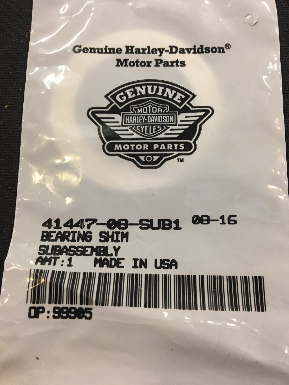 Harley Davidson Rear Wheel Bearing Shim 4144708 eBay