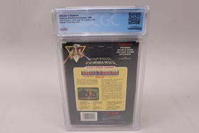 Ghosts 'n Goblins Nintendo NES CIB 1986 Capcom Hangtab! CGC Graded 8.0 9.4 Cart!