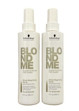 Schwarzkopf BLONDME Shine Magnifying Spray 6 oz. Pack of 2.