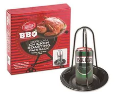 TableCraft BBQ Series Beer Can Chicken Roasting Pan / Rack
