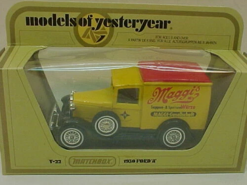 Matchbox Models of Yesteryear Ford Vintage Diecast Cars, Trucks & Vans