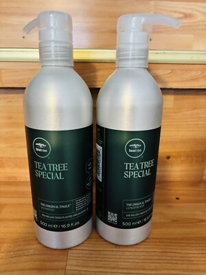 Paul Mitchell Tea Tree Special  Shampoo & Conditioner Original Tingle 16.9 oz