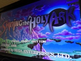 Operation confirmed Case damaged [SS] Shining the Holy Ark / SEGA SATURN SEGA