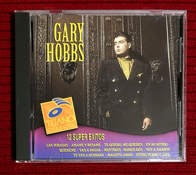 #ad #ad GARY HOBBS 12 SUPER EXITOS TEJANO CLASSICS 1994 CAPITAL PURO TEJANO MINT CD RARE $24.00