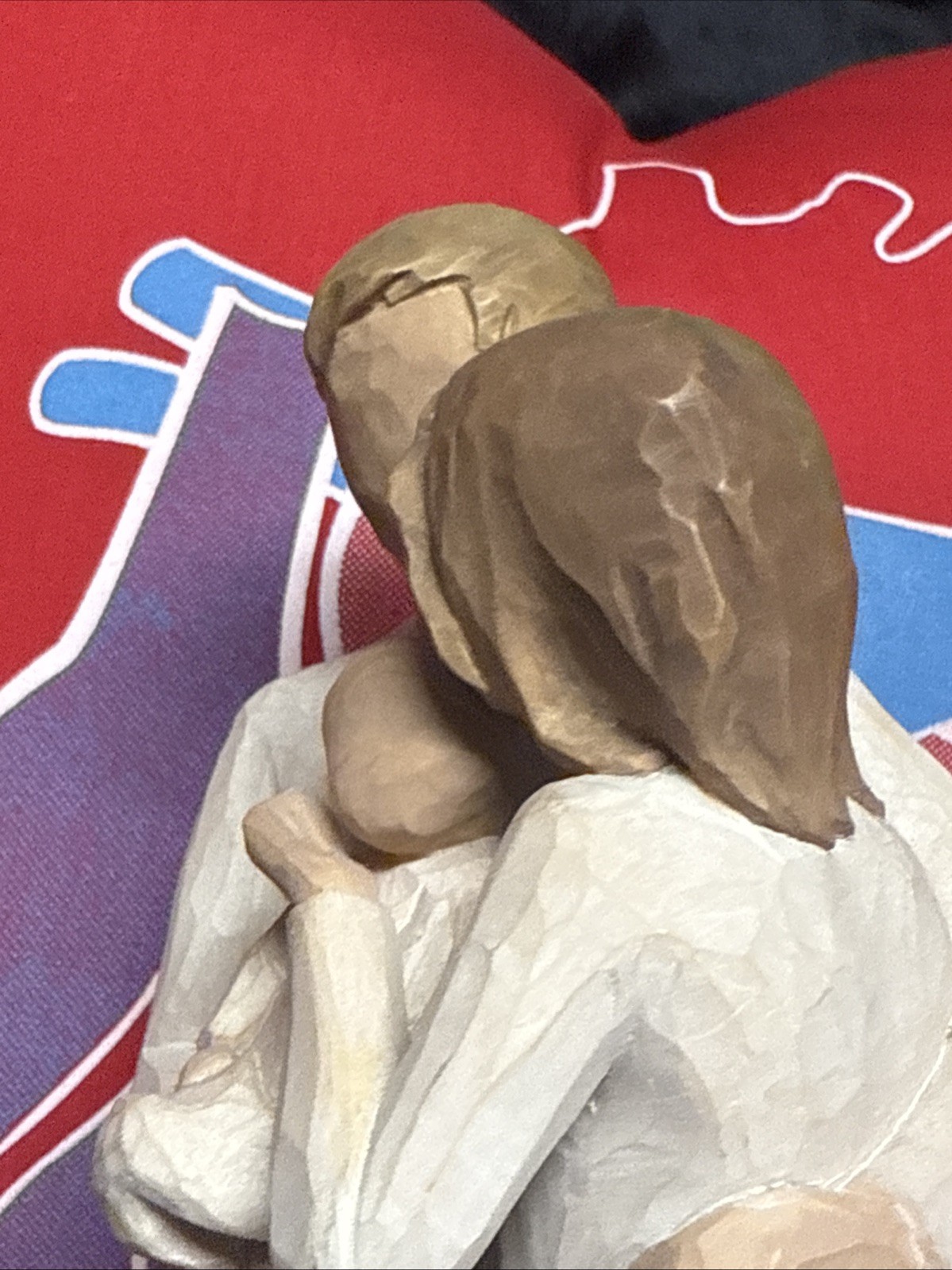 VTG DEMDACO WILLOW TREE SUSAN LORDI FIGURE WE ARE THREE 2006 NEW BABY FAMILY