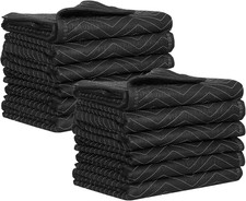 Moving Packing Blankets - Ultra Thick Pro - 72" X 40" - Professional Quilted