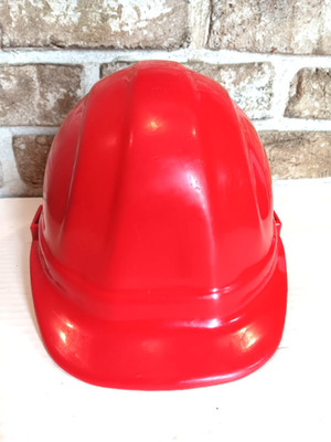 Red Omega II Safety Cap Style Helmet Hard Hat Made In USA
