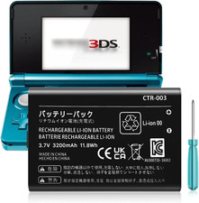 3DS Battery Pack 3200mAh 2025 New Upgraded ,CTR-003 Battery Compatible with N