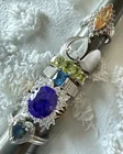 Vintage Ring LOT Designer Signed Sterling Silver 925 Chunky Gemstone Rings 37g