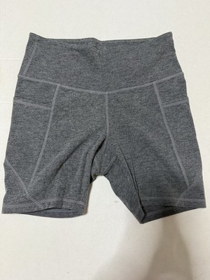 Women's Danskin Athletic Grey Biker Shorts Size : Small