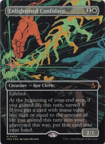 Enlightened Confidant (Borderless) (0439) Reality Fracture Foil - product listing photo