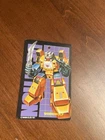 Transformers G1 Takara Japanese Bio Card 1987 ORIGINAL Weird Wolf