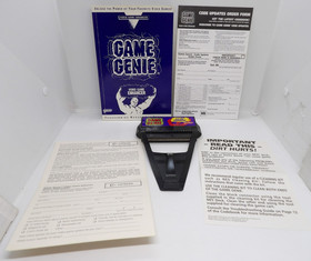 Nintendo NES Game Genie Video Game Enhancer Galoob 1990 Model 7356 Complete CIB
