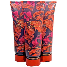 VICTORIA  S SECRET AMBER ROMANCE NOIR FRAGRANCE LOTION 8 OZ SEALED 3 PCS SET