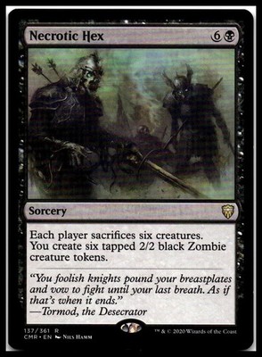 Necrotic Hex R Commander Legends 137 - MTG