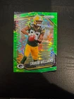 2025 Panini Prizm Football Green Sparkle Savion Williams #306
