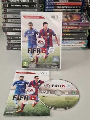 FIFA 15 Legacy Edition Nintendo Wii Komplett PAL EA Sports NIEDERLÄNDISCH IMPORT