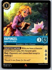 Rapunzel - Appreciative Artist 153/204 Rare Ursula's Return Lorcana Near Mint