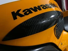 KAWASAKI ZX10R 2004-2007 Carbon Fiber Tank Sliders Cover (100% carbon fiber)