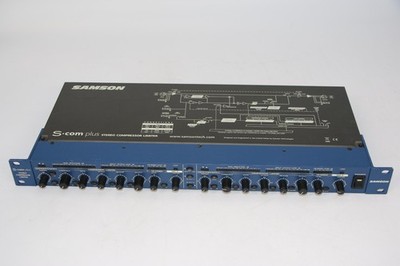 Samson S-com 2-Channel Compressor Gate 110V - Blue