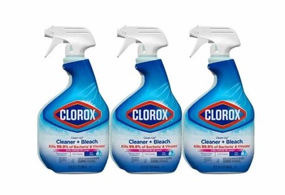 Clean-Up 32 oz. Fresh Scent All-Purpose Cleaner with Bleach Spray (3-Pack)