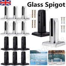 1-20 Heavy Duty Stainless Steel Spigot Glass Pool Fencing Balustrade Spigots DIY