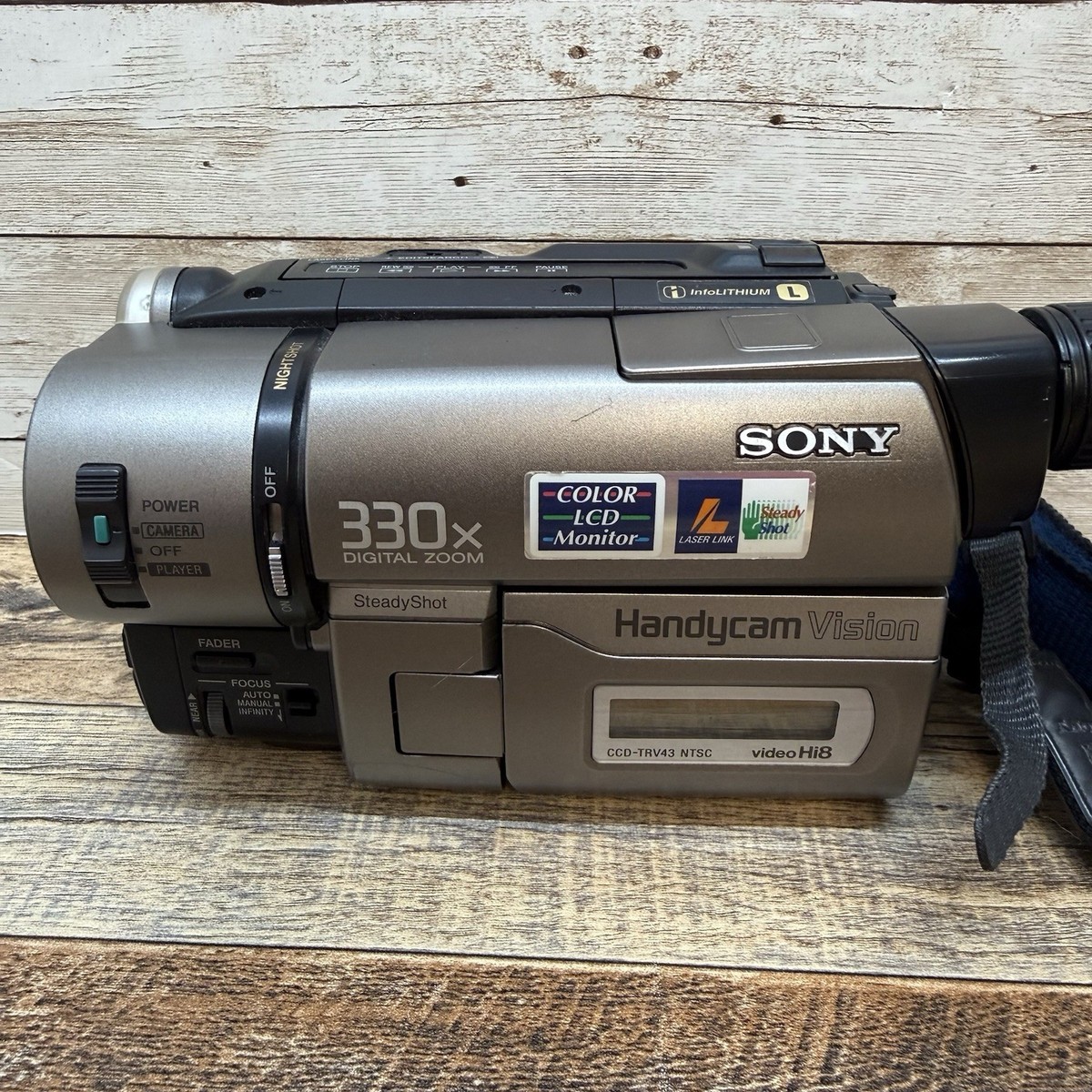 昭和レトロ！SONY ソニー Handycam Video Hi8 TRV126 昭和レトロ！SONY ソニー Handycam Video Hi8 TRV126 Hi8 8ミリビデオ