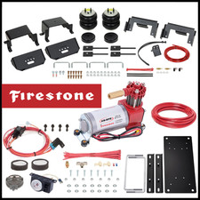 Firestone Rear Air Lift Spring Bags Analog Compressor Kit 2015-2026 Ford F-150 Firestone Rear Air Lift Spring Bags Analog Compressor Kit 2015-2026 Ford F-150