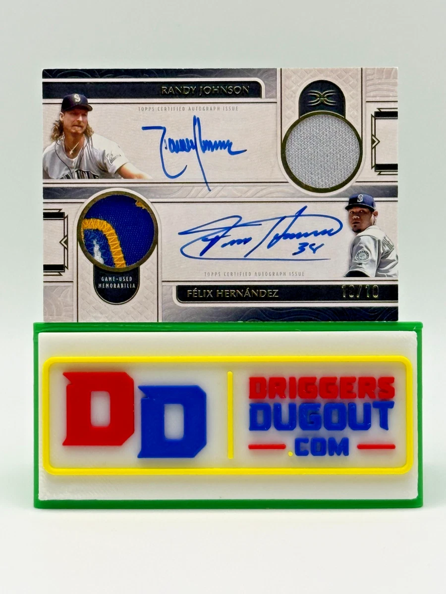 Randy Johnson Baseball Sports Trading Card Singles Autographed for