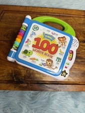 LeapFrog Learning Friends 100 Words Book Interactive Educational Toy Tested
