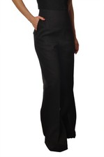 Pinko Donna Pantalone Vita Alta Palazzo nero Taglia 44-46