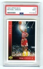 MICHAEL JORDAN~CHICAGO BULLS~1993 UPPER DECK PSA-9 MINT NBA CARD #23 (NEW CASE)