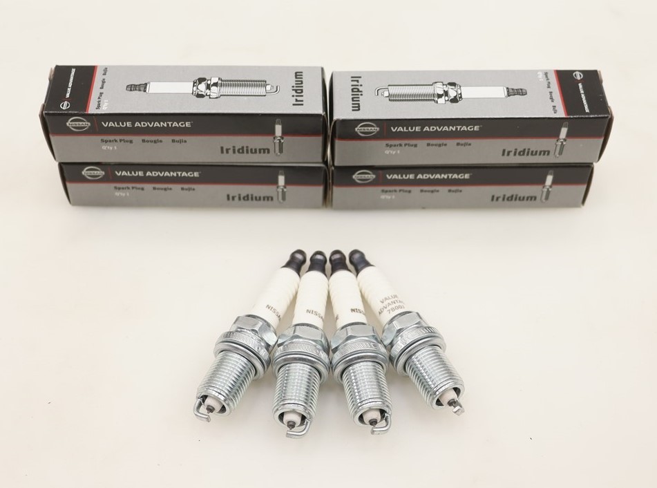 NEW OEM Spark Plugs Set of 4 B24017B00JNW for Maxima Pickup 240SX 1989-2004
