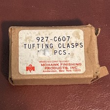 Mohawk Tufting Clasps 80 /- count 927-C607 For Tufting Needle Made In USA