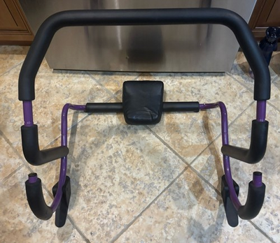 #ad Original Purple Ab Roller Plus Crunch Rocker For Abdominal Exercise Stabilizer $64.95