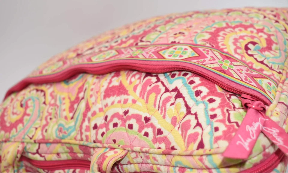 Vera Bradley Laptop / Work Bag in "Capri Melon" Pattern - Image 3 of 4