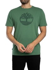 Timberland Men's Tree Logo T-Shirt, Green