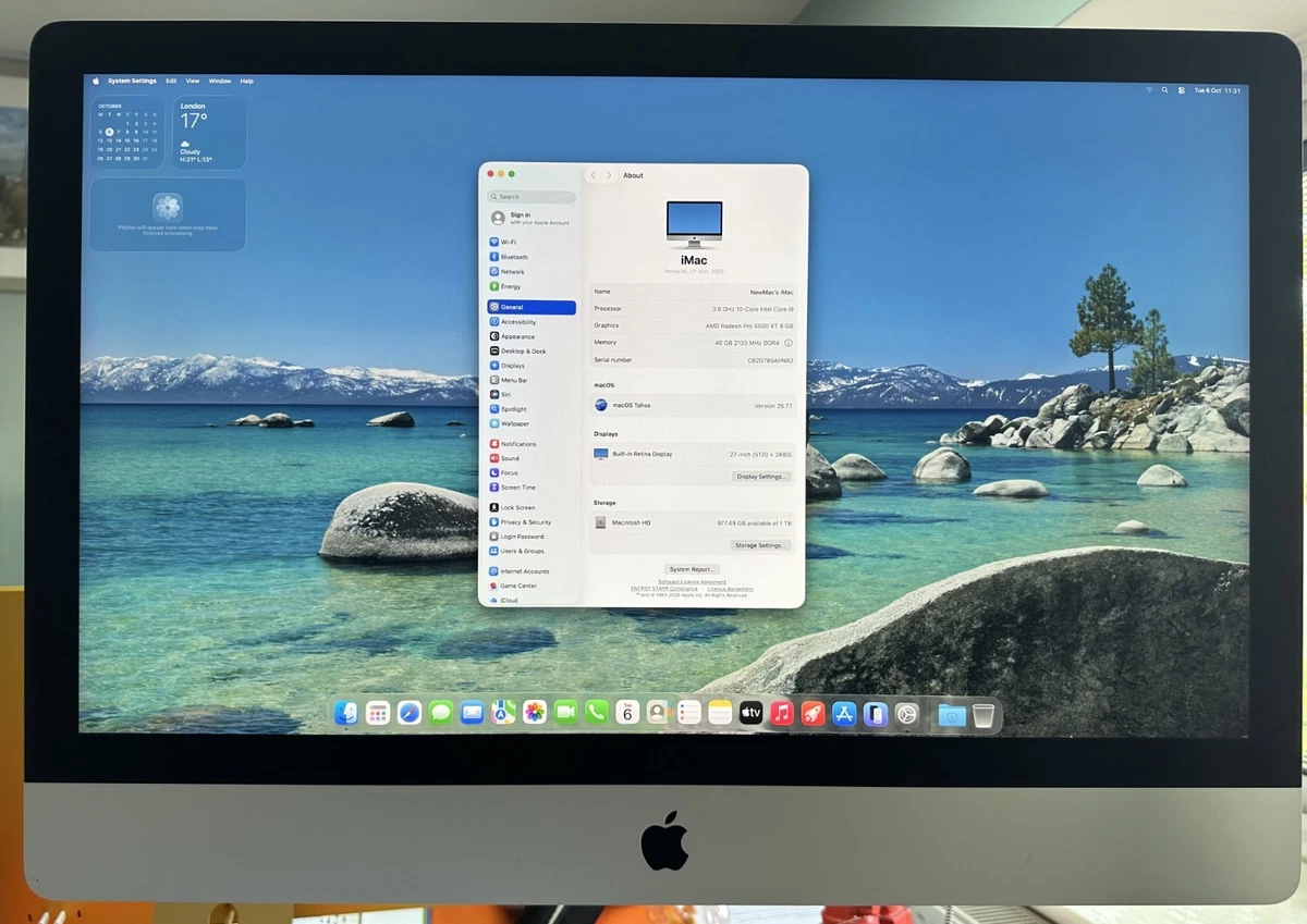Las mejores ofertas en Imac 27 pulgadas | eBay