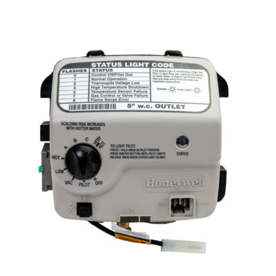 Honeywell WT8840B1500 AO Smith Water Heater Gas Valve Replacement