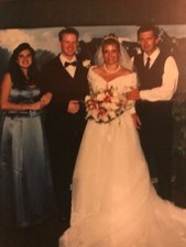 David’s Bridal Wedding Dress size 10