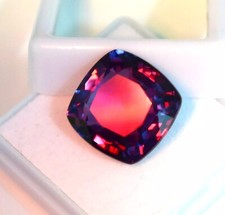 10.30 Ct Natural Flawless Russian Color Changing Alexandrite Cushion Gemstone