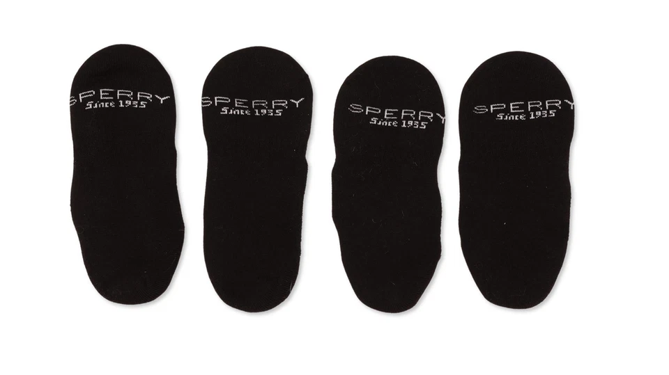 Paquete de 2 forros cupron negros Sperry Top-Sider ESF16160 para mujer talla 5-10 Foto 2 de 3