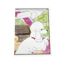 VINTAGE 1989 MATTEL FIGURINE PANINI BARBIE ALBUM STICKER NOS NEW OLD STOCK  145