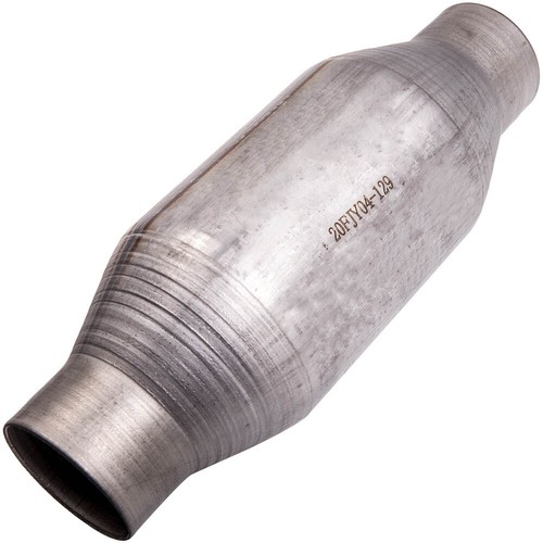 2pcs 2.25" Inlet/Outlet EPA Universal Catalytic Converter Stainless Steel - Picture 3 of 12