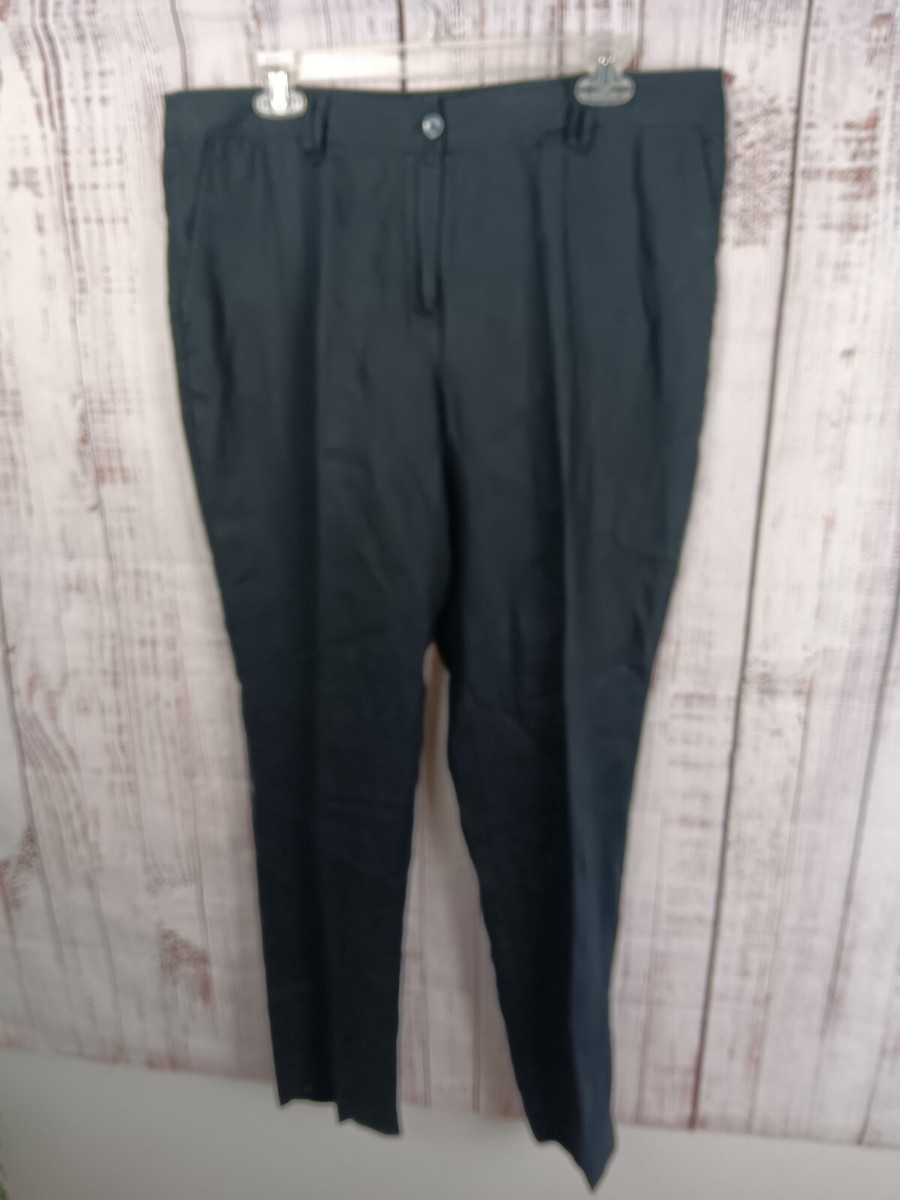 jones new york dress pants Jones New York Dress Pants Womens Size 12 Blue Pleated Straight Suit Bottoms