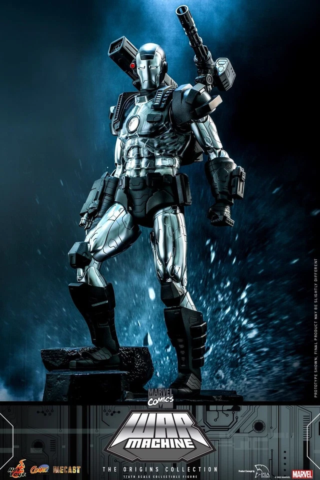 New In Stock Hot Toys CMS013D47 MARVEL COMICS 1/6 War Machine The Origins Figure - Image 3 of 4
